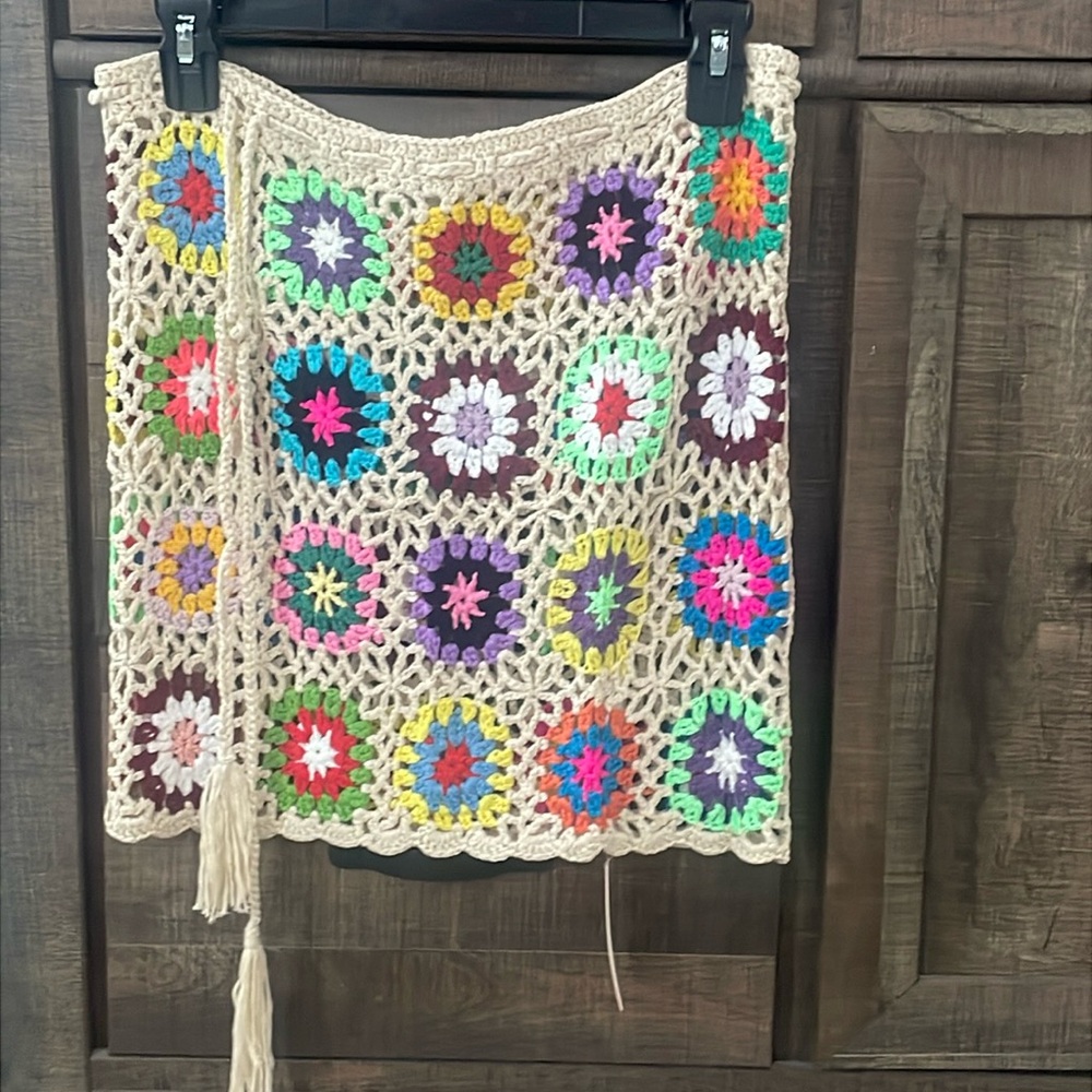 Swimsuit cover up skirt